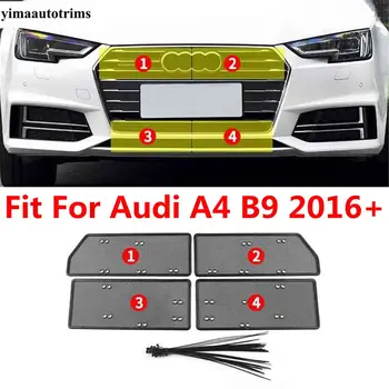 Priekšējo Režģi, Restes Kukaiņu Skrīninga Acs Ielikt Neto Profilakses Aizsardzības Apdares Piederumi Ārējie Audi A4 B9 2016 - 2019