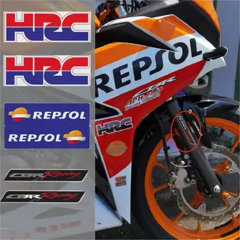 Atstarojoša HRC Ķivere Uzlīmes HONDA CBR Struktūra Ūdensizturīgs Auto Logo Showa Triecienu Absorbējošu Motociklu Dekorēšana Aksesuāri