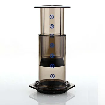2022 Nospiediet Kafijas Portatīvo Kafijas automāts Gaisa Nospiediet Espresso Kafijas Automāts Ar 350Pcs Filtru Papīrs