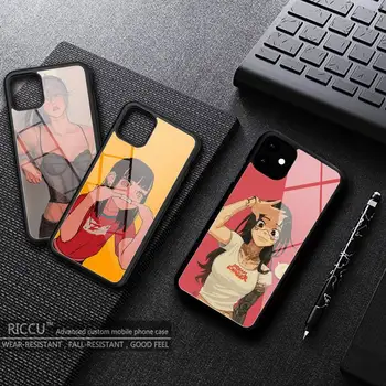 anime meitenes Telefonu Gadījumā Gumijas iPhone 13 12 11 Pro Max mini XS 6s 8 7 Plus X XR iphone 13 telefonu Vāciņus