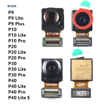 Oriģinālo Priekšējo Kameru Huawei P20 Pro P30 P40 Lite E P9 P10 Plus Pieres Selfie Kameras Moduļa, Kas Sastopas Mazos Flex Rezerves Daļas
