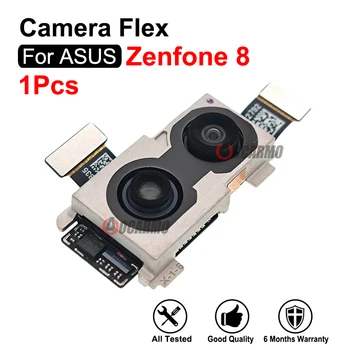 Par Asus Zenfone 8 Sākotnējo Atpakaļskata Kamera Aizmugurējo Kameru Flex Kabelis Moduļa Rezerves Daļas
