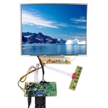 VGA LCD kontrolieris valdes RT2270 ar 12.1 collu LTD121ECNN lcd ekrāns ar 1024x768