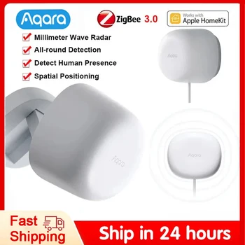 Aqara FP1 Cilvēka Klātbūtnes Sensors Smart Home Atbalsta Apple Homekit Zigbee 3.0 Augstas Precizitātes Visas Kārtas Atklāšanas Ķermeņa Klātbūtne