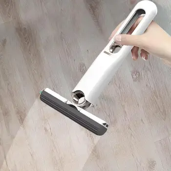 Mini Sevis Izspiest Mop Automātiskā Self Rullīšu Tīrīšanas Mop Grīdas Home Office Sevis Izspiest Vērpšanai Collodion Mop Tīrīšanas Rīks