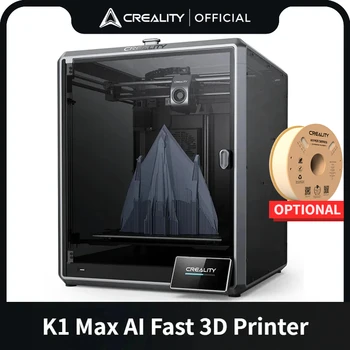 Creality K1 Max 3D Printeri 600mm/s ātrgaitas Smart AI Funkcija Out-of-Box Lielu Apdrukas Izmēru ar Auto Nolīdzināšana Dual Dzesēšanas