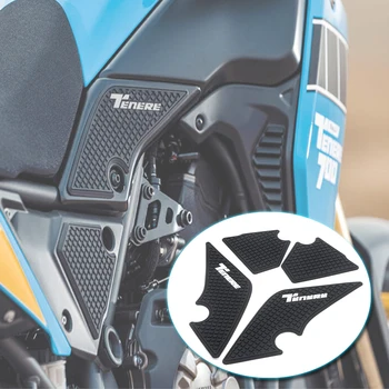 2019 2020 Motociklu neslīdoša Pusē Degvielas Tvertne Uzlīmes Ūdensizturīgs Pad Gumijas Uzlīme PAR YAMAHA Tenere 700 T700 XTZ 700