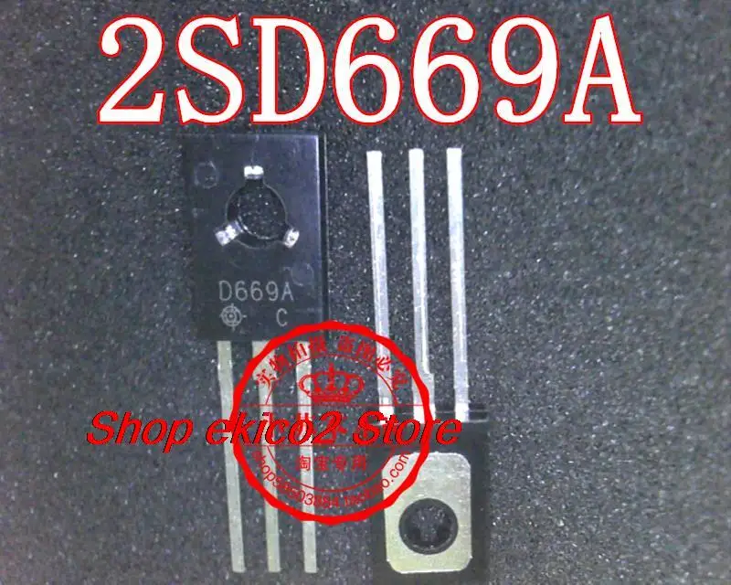 Sākotnējā sastāva 2SD669A-C D669A TO-126 0
