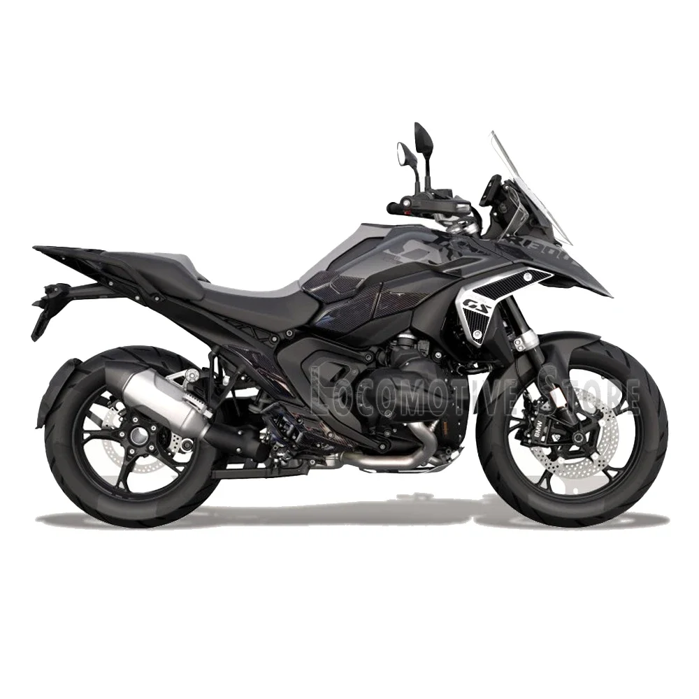 JAUNU R1300GS Triple Black Motociklu Piederumi Tvertne Pad 3D Epoksīda Sveķiem, Uzlīmes Aizsardzības Komplekts R 1300 GS 2023-20241