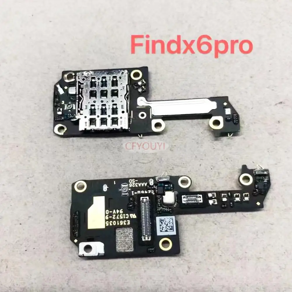 Oriģinālo SIM Kartes Lasītājs, Sazinieties Flex Cable Rezerves Daļas Par OPPO Atrast X5 X5pro X6 X6Pro Pro3