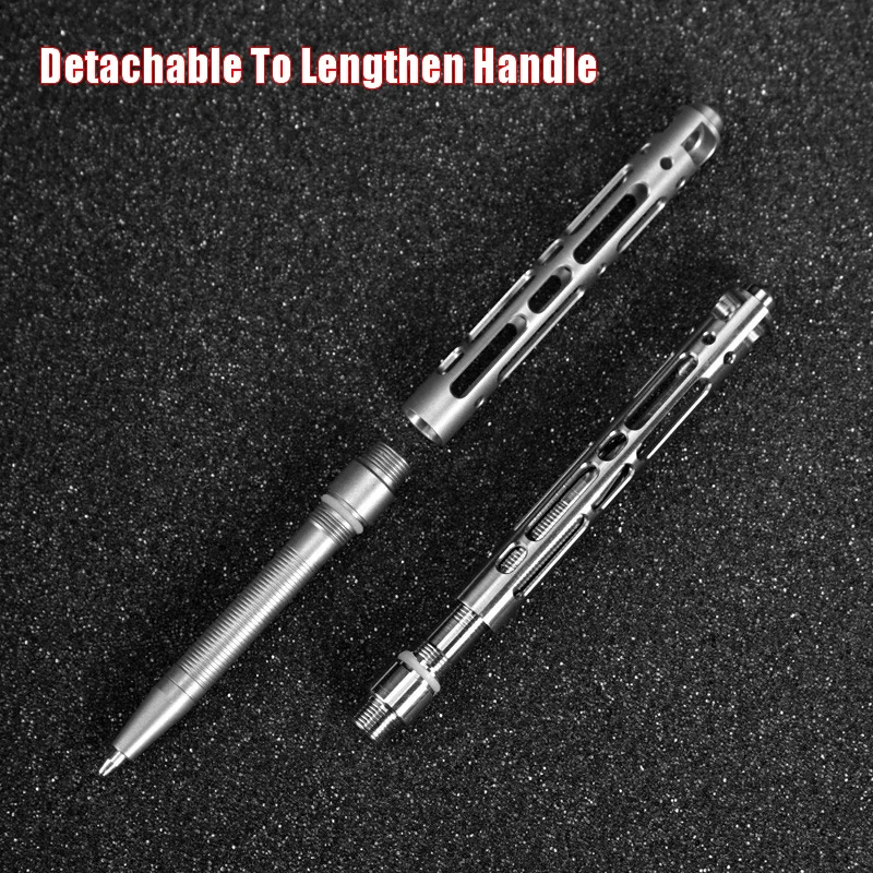 Titāna TC4 Mini Taktiskās Pildspalvu Self Defense Āra EDC Rīku Keychain Kabatas Biznesa Rakstot Pen Pildspalvu Kolekcija3