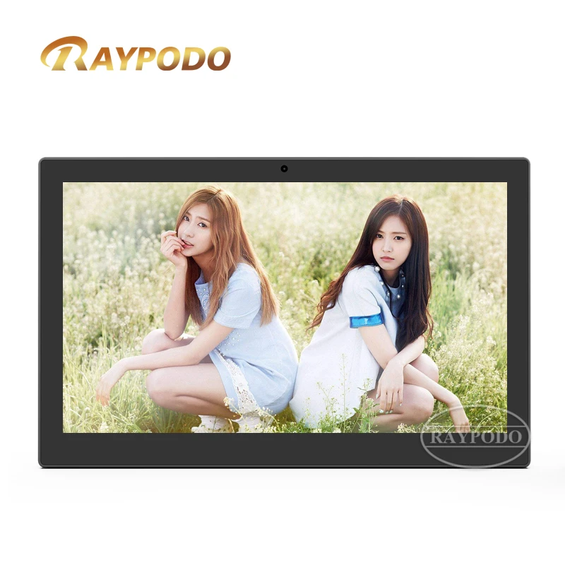Raypodo 13.3 Collu Touchscreen Monitoru PoE Mount Tabletes ar RK3566 Android11 All-In-One Tablet PC1