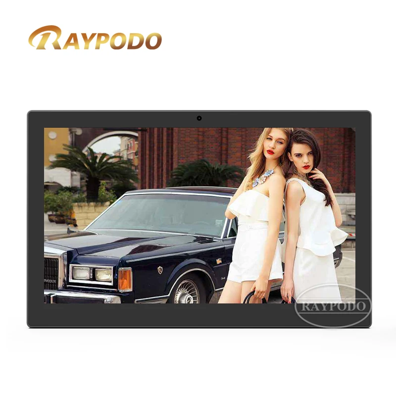 Raypodo 13.3 Collu Touchscreen Monitoru PoE Mount Tabletes ar RK3566 Android11 All-In-One Tablet PC3